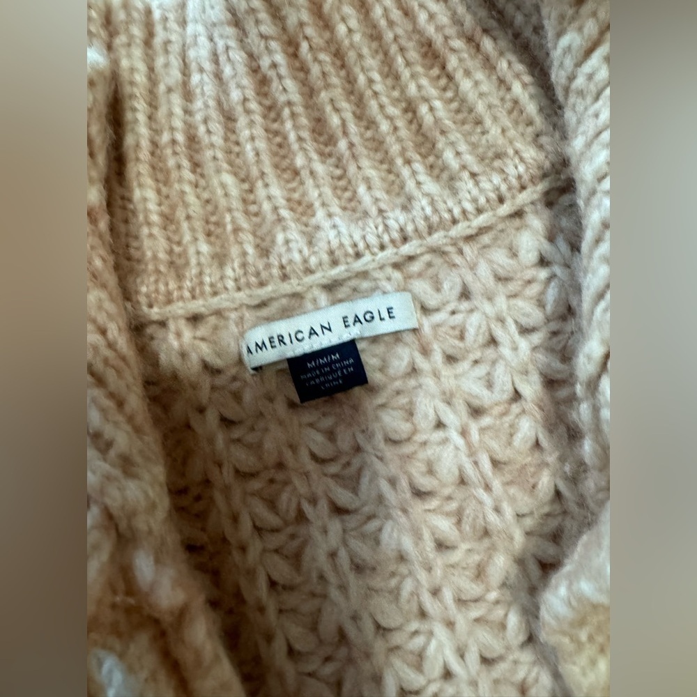 AE Oversized Cable-Knit Sweater l M - Picture 4 of 6